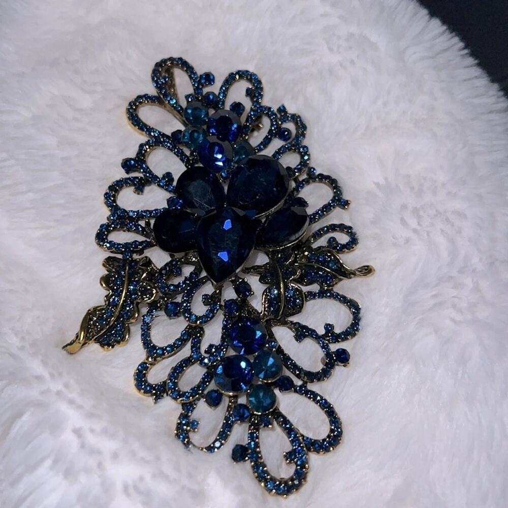 Crystal Brooch